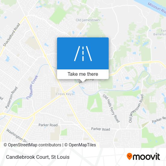 Candlebrook Court map