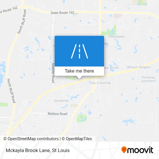 Mapa de Mckayla Brook Lane