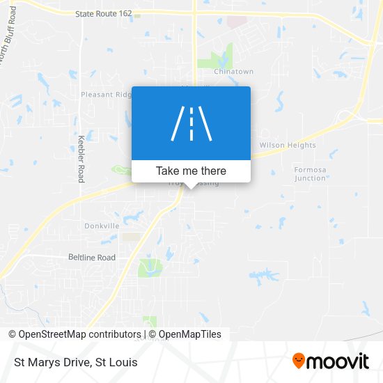 Mapa de St Marys Drive