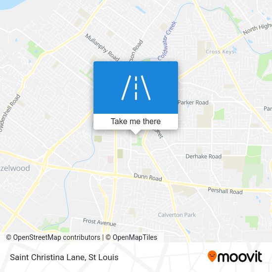 Mapa de Saint Christina Lane