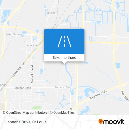 Mapa de Hannahs Drive