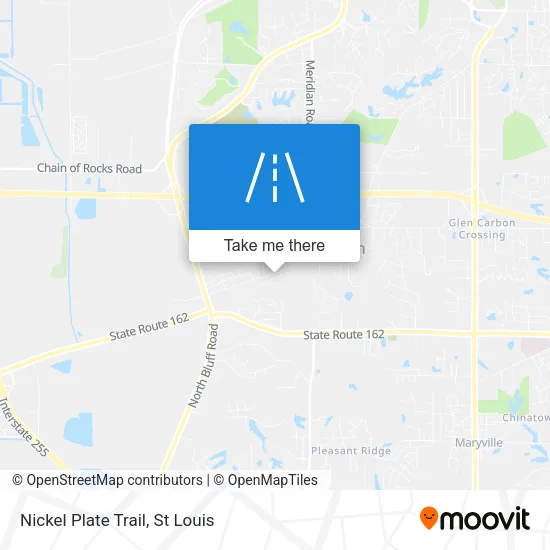 Nickel Plate Trail map