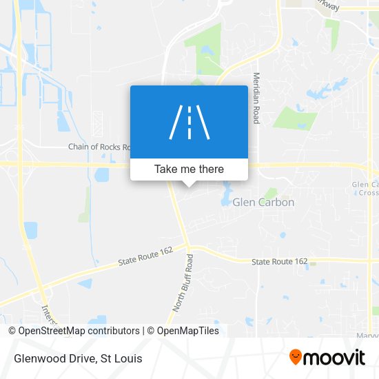 Glenwood Drive map