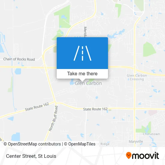 Center Street map