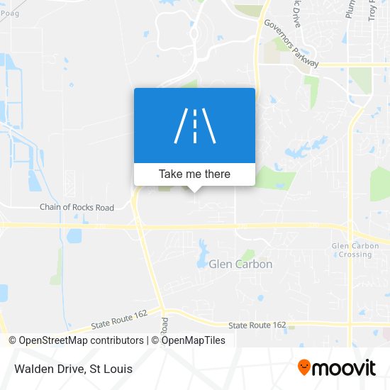 Mapa de Walden Drive