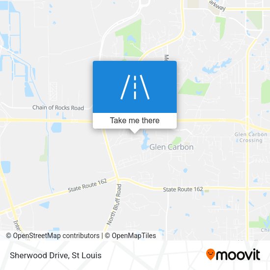 Mapa de Sherwood Drive