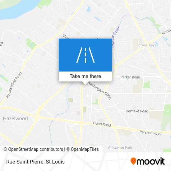 Rue Saint Pierre map