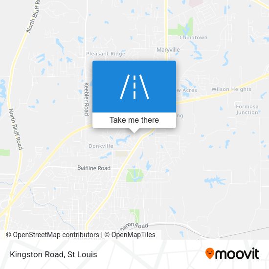 Mapa de Kingston Road