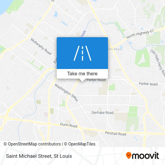 Saint Michael Street map