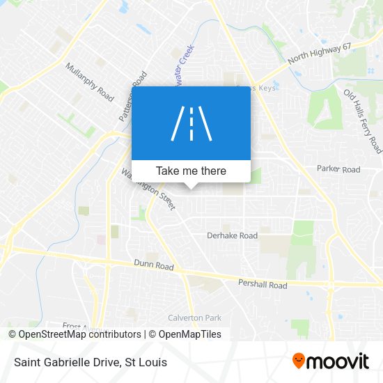 Mapa de Saint Gabrielle Drive
