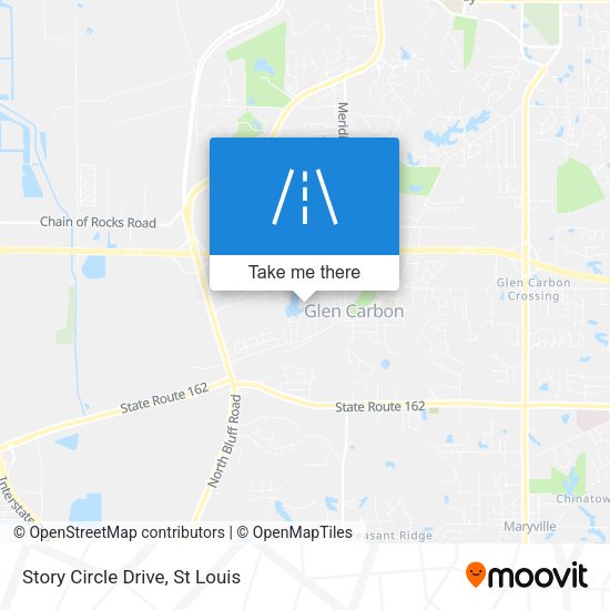 Story Circle Drive map