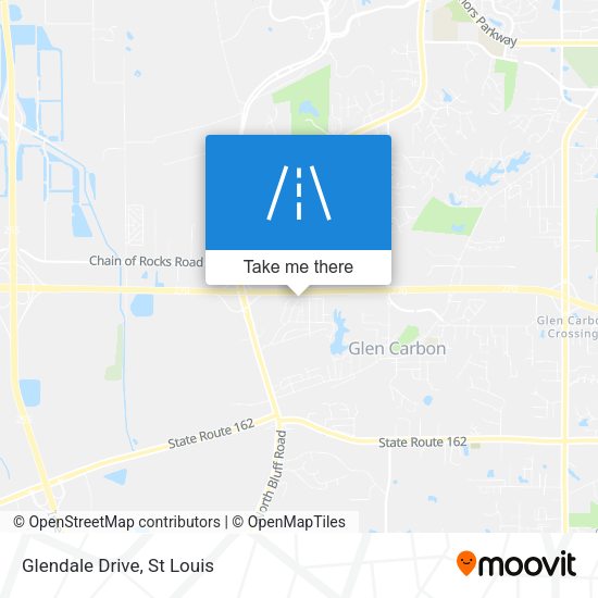 Mapa de Glendale Drive