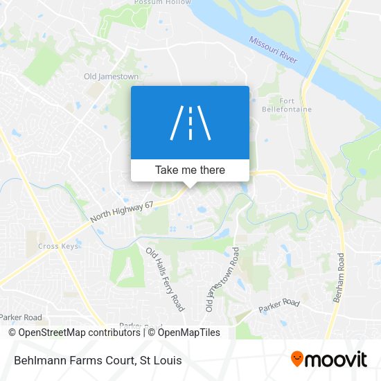 Mapa de Behlmann Farms Court