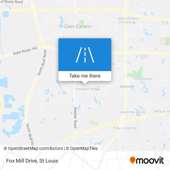 Fox Mill Drive map