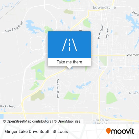 Mapa de Ginger Lake Drive South