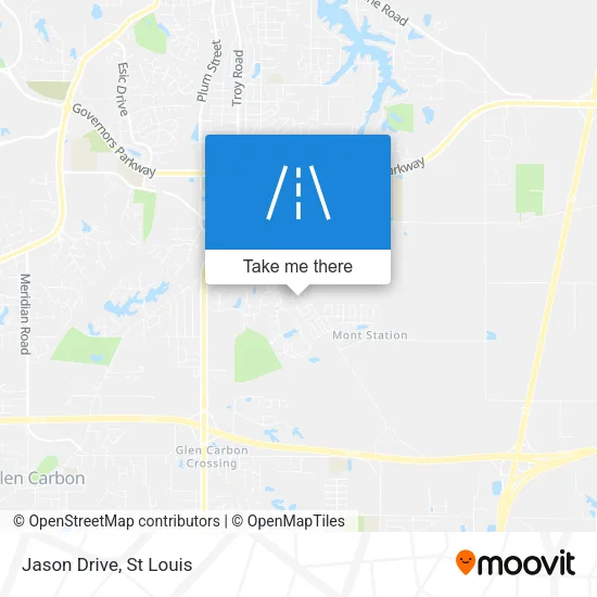 Jason Drive map