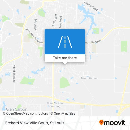 Mapa de Orchard View Villa Court