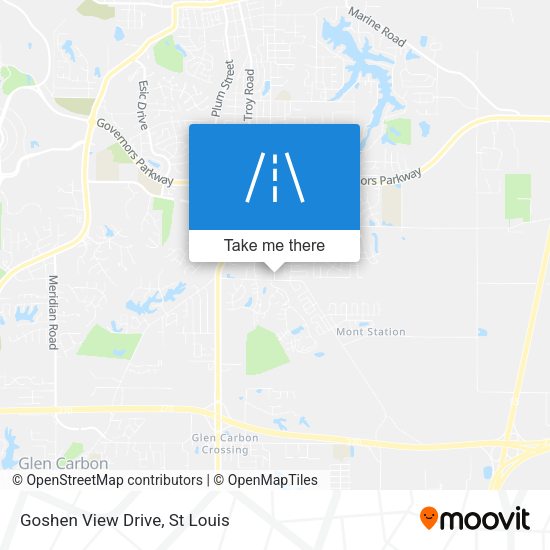 Mapa de Goshen View Drive