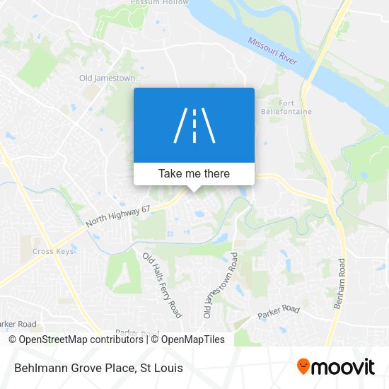 Behlmann Grove Place map
