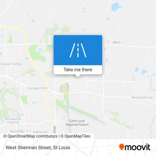 Mapa de West Sherman Street
