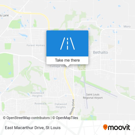 East Macarthur Drive map