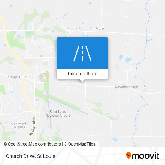 Mapa de Church Drive