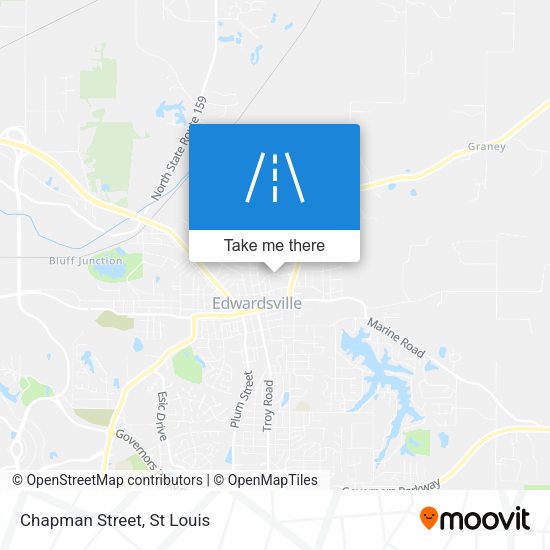 Mapa de Chapman Street