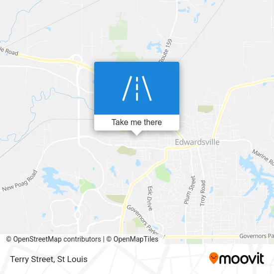 Terry Street map