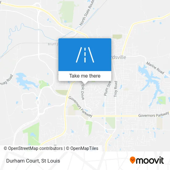 Durham Court map