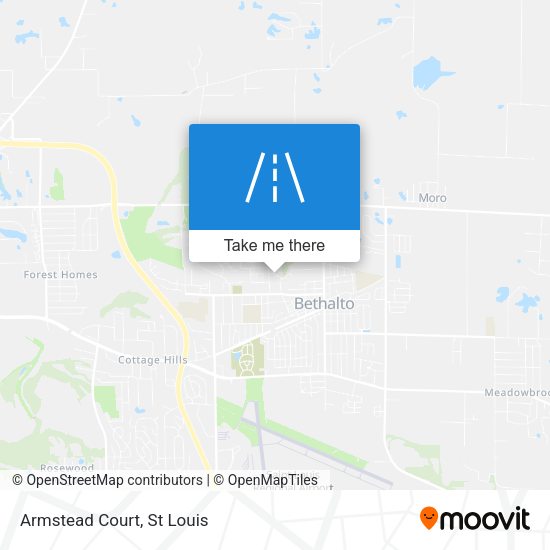 Mapa de Armstead Court