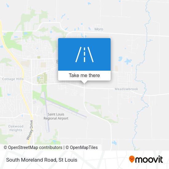 South Moreland Road map