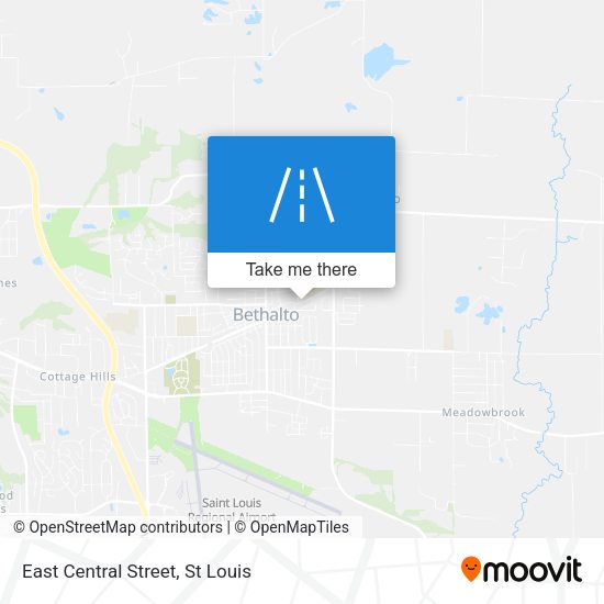 East Central Street map