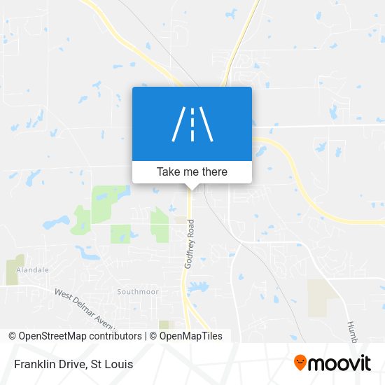Franklin Drive map