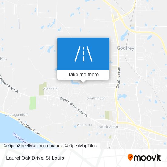 Mapa de Laurel Oak Drive