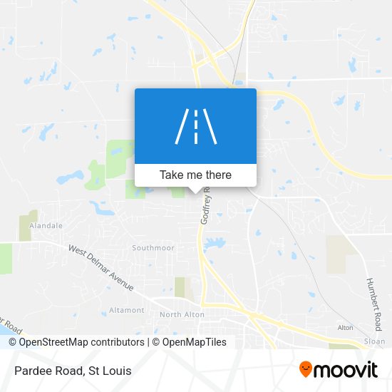 Mapa de Pardee Road