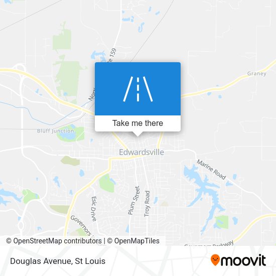 Mapa de Douglas Avenue