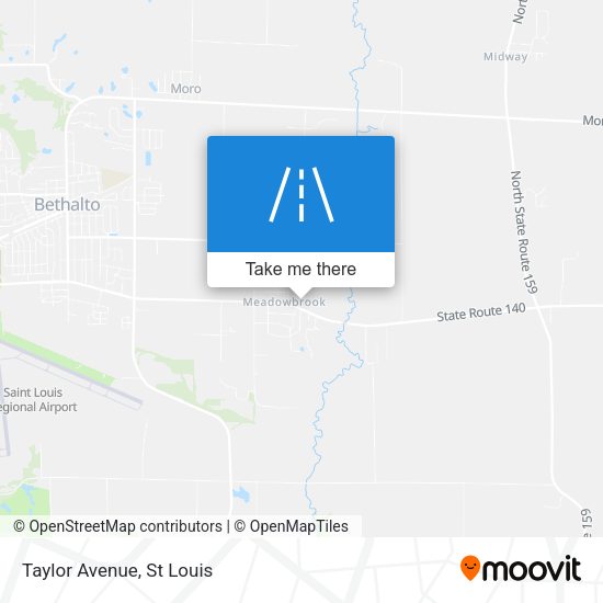 Mapa de Taylor Avenue