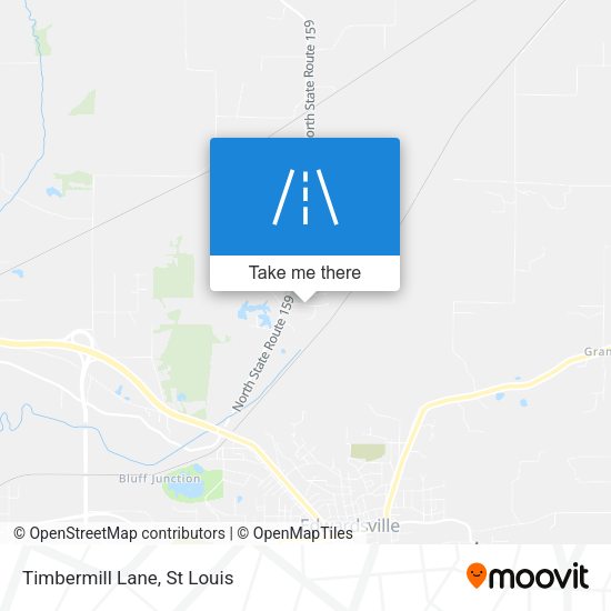 Timbermill Lane map