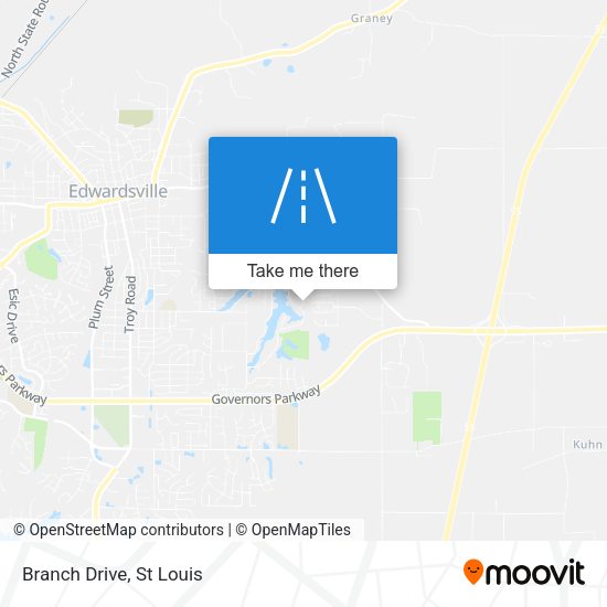 Mapa de Branch Drive