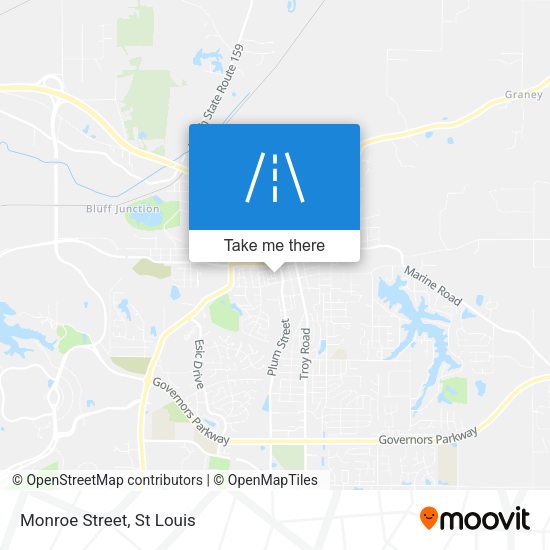 Monroe Street map