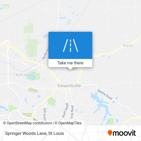 Mapa de Springer Woods Lane