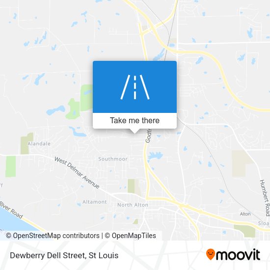 Dewberry Dell Street map