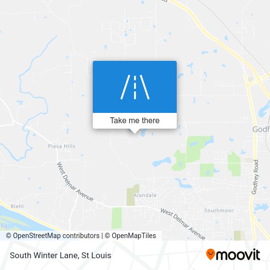 Mapa de South Winter Lane