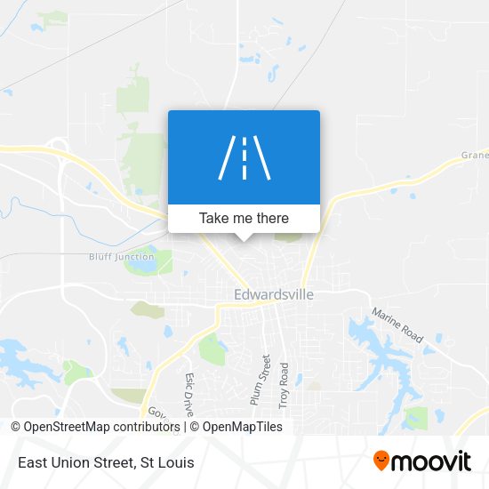 East Union Street map