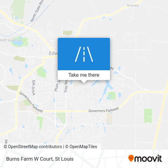 Burns Farm W Court map