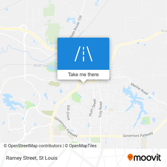 Mapa de Ramey Street