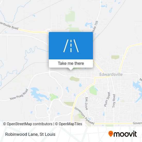 Mapa de Robinwood Lane