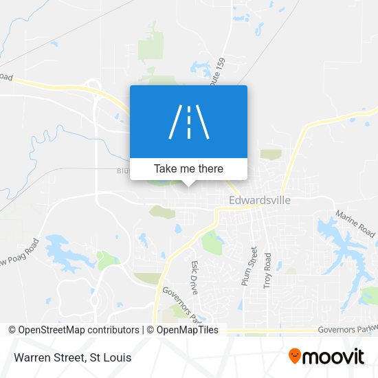 Mapa de Warren Street