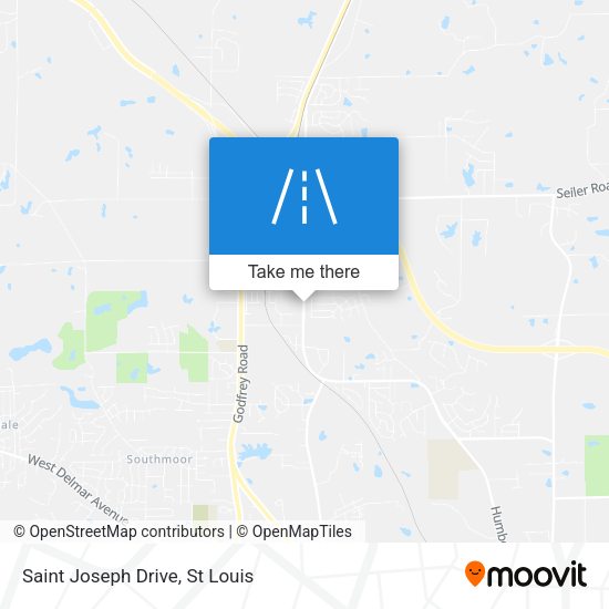 Saint Joseph Drive map