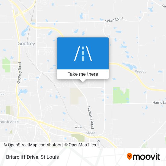 Mapa de Briarcliff Drive